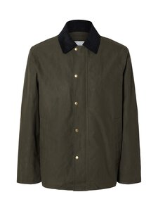 Selected - SlhWater Waxed Cotton 2.0 virsjaka - GRAPE LEAF | Stockmann