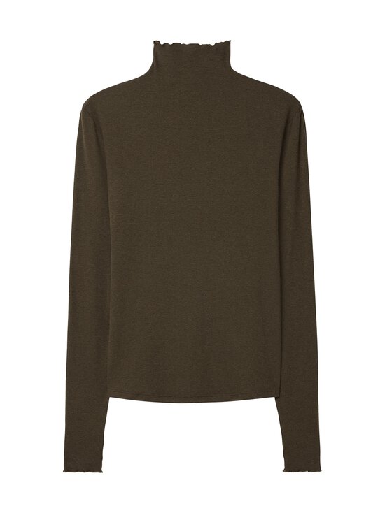 Rib Mock Neck -trikoopaita