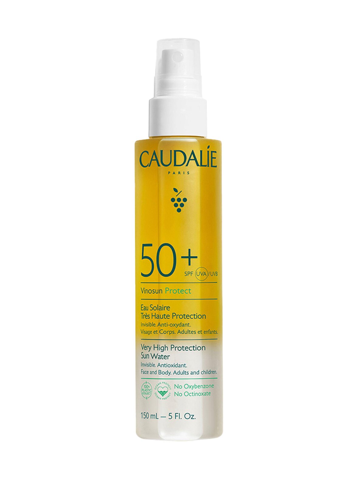 Vinosun Very High Protection Water SPF50+ - aurinkosuihke, 150ml