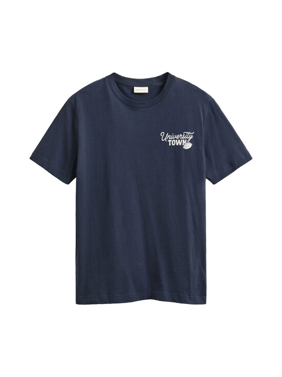 GANT - Graphic t-paita - 433 EVENING BLUE | Stockmann - photo 1