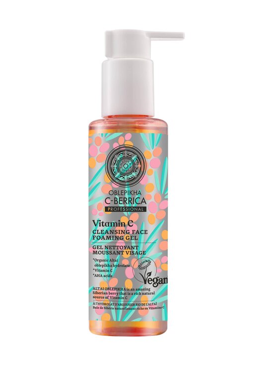 Oblepikha C-Berrica Cleansing Face Foaming Gel - vaahtoava puhdistugeeli 145 ml
