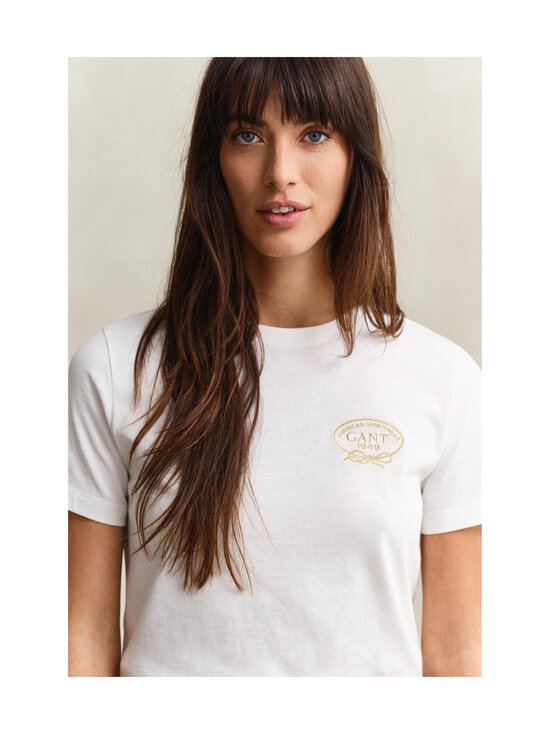 GANT - Rope Graphic t-paita - 113 EGGSHELL | Stockmann - photo 4