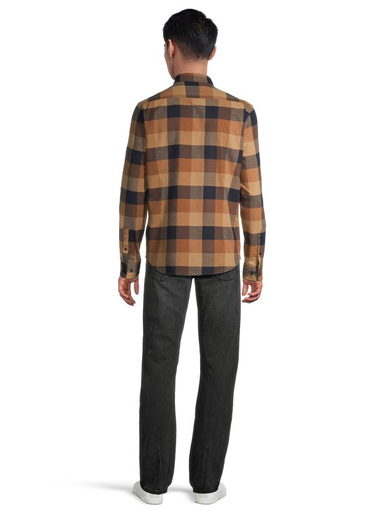 CONSTRUE - Nybro flaneļa krekls ar apkakli - CINNAMON CHECK COMBO | Stockmann - photo 3