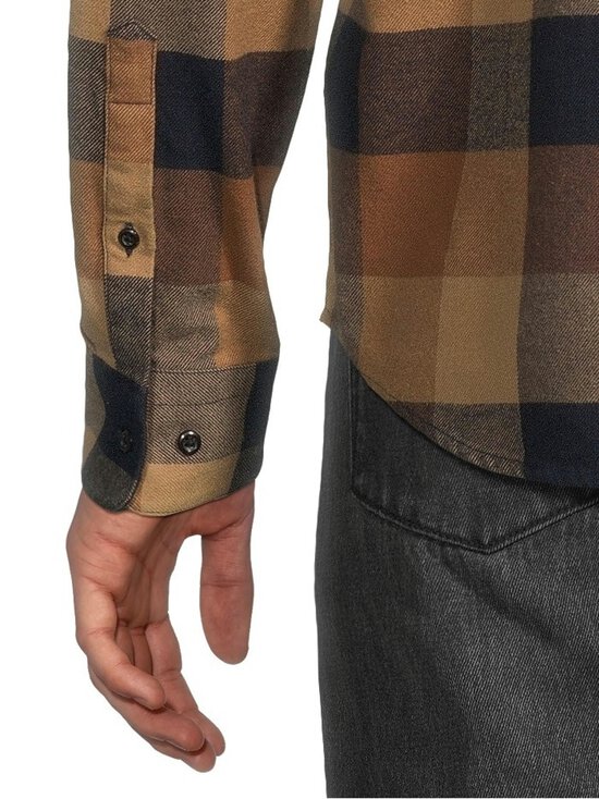 CONSTRUE - Nybro flaneļa krekls ar apkakli - CINNAMON CHECK COMBO | Stockmann - photo 5