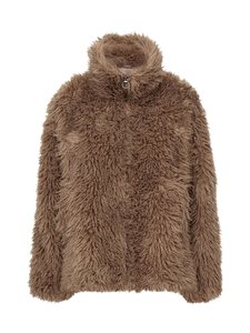 Freequent - FqFine mākslīgās kažokādas jaka - 8343 DESERT TAUPE Freequent - FqFine mākslīgās kažokādas jaka - 8343 DESERT TAUPE | Stockmann