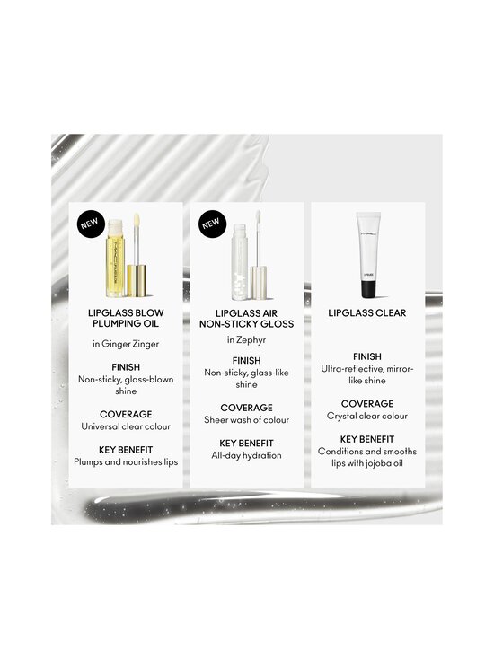 MAC - Lipglass Blow Plumping Oil lūpu spīdums - GINGER ZINGER - photo 7 MAC - Lipglass Blow Plumping Oil lūpu spīdums - GINGER ZINGER | Stockmann - photo 7