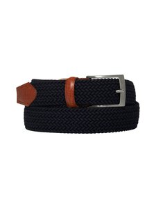 CONSTRUE - MANNY -vyö - 50 NAVY/BROWN LEATHER | Stockmann
