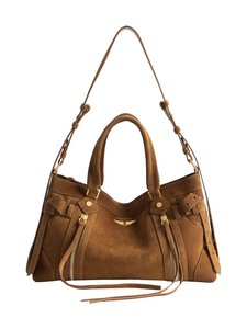 Zadig&Voltaire - Madison Suede -laukku - COGNAC | Stockmann