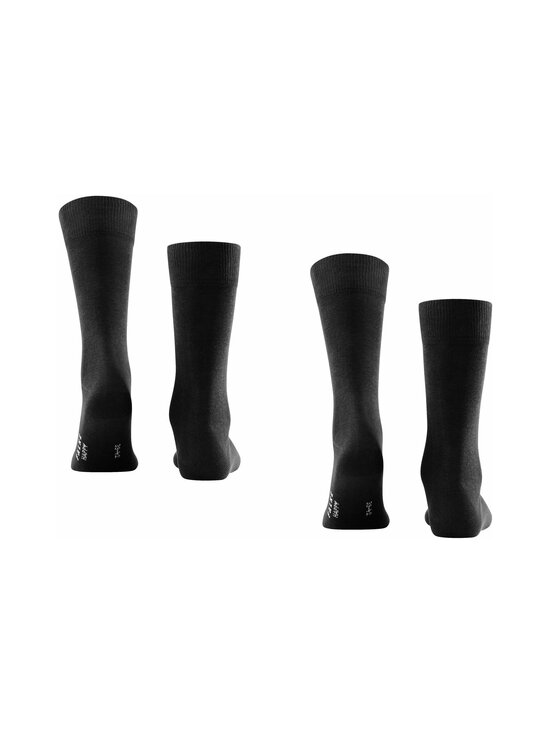 Falke - Happy Double -sukat 2-pack - 3000 BLACK | Stockmann - photo 3