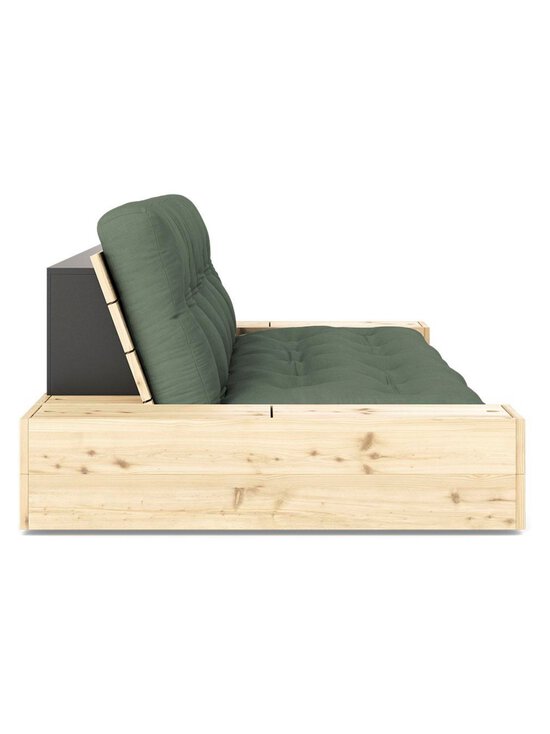 Karup - Base-futonsohva laatikoilla olive green/mänty L 244 cm - GREEN | Stockmann - photo 3