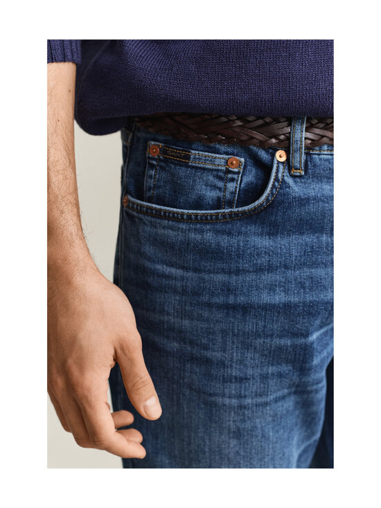 GANT - Slim džinsi - 972 MID BLUE BROKEN IN | Stockmann - photo 4