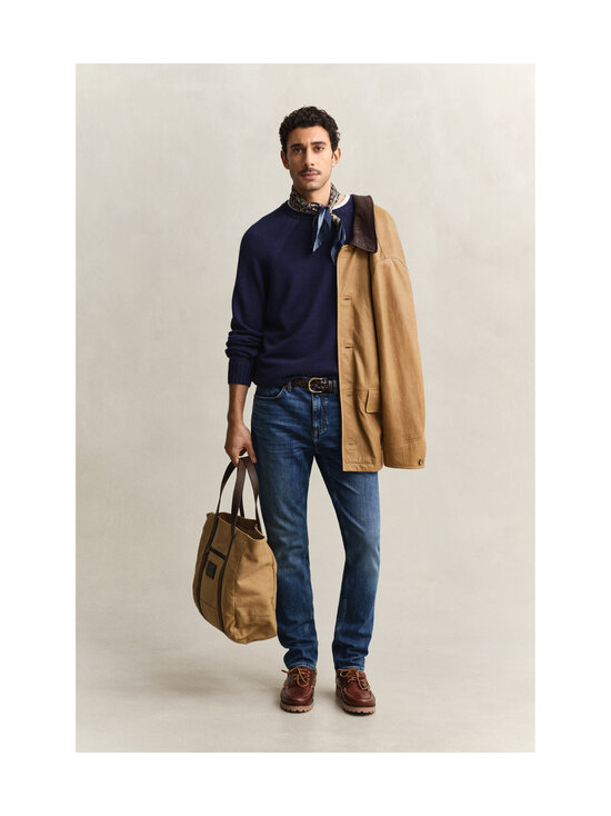 GANT - Slim džinsi - 972 MID BLUE BROKEN IN | Stockmann - photo 5