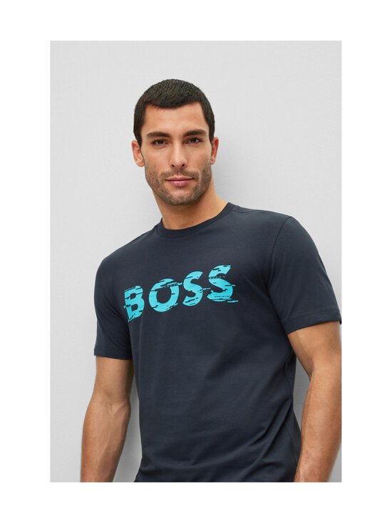 BOSS - T-paita - 402 DARK BLUE | Stockmann - photo 5