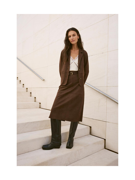 Vila - Vibirne Midi svārki - COFFEE BEAN | Stockmann - photo 3