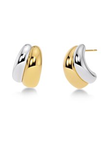 Edblad - Furo Duo Studs Mixed -korvakorut - GOLD | Stockmann