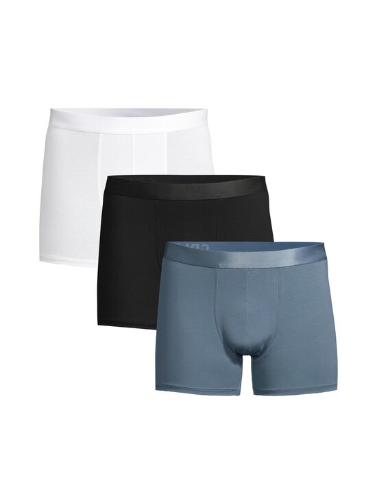 CDLP - Bokseršorti 3 iepak. - 6051 BLACK+STEEL BLUE+WHITE - photo 1 CDLP - Bokseršorti 3 iepak. - 6051 BLACK+STEEL BLUE+WHITE | Stockmann - photo 1