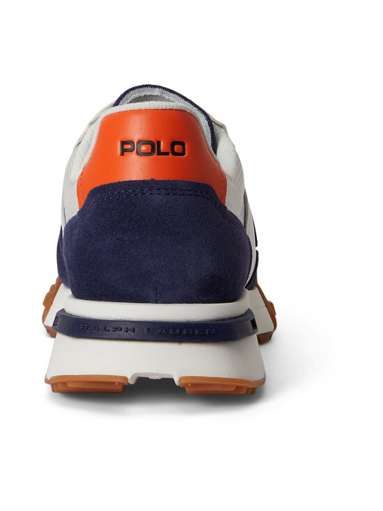 Polo Ralph Lauren - Eldridge brīvā laika apavi - DECKWASH WHITE/NAVY/ORANGE | Stockmann - photo 4