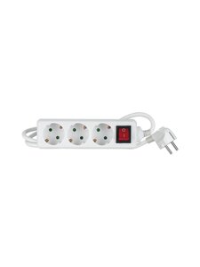 Airam - 3-osaline pikendusjuhe + lüliti 1 m - WHITE Airam - 3-osaline pikendusjuhe + lüliti 1 m - WHITE | Stockmann