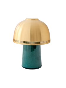 &Tradition - Raku SH8 -pöytävalaisin - MESSINKI,VIHREÄ | Stockmann