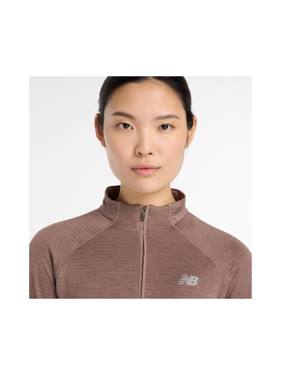 New Balance - Athletics Heat Grid 1/2 Zip -treenipaita - EAT EARTH SHADOW HEATHER - photo 4 New Balance - Athletics Heat Grid 1/2 Zip -treenipaita - EAT EARTH SHADOW HEATHER | Stockmann - photo 4