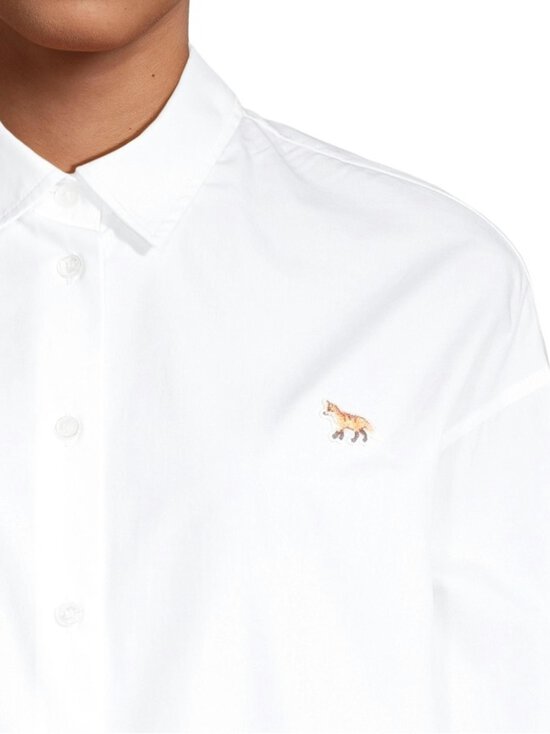 Maison Kitsuné - Baby Fox Casual kreklblūze - P100 WHITE - photo 5 Maison Kitsuné - Baby Fox Casual kreklblūze - P100 WHITE | Stockmann - photo 5