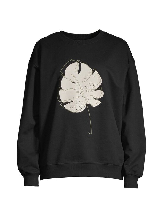 Pure Waste - Monstera Sweatshirt - BLACK - photo 1 Pure Waste - Monstera Sweatshirt - BLACK | Stockmann - photo 1