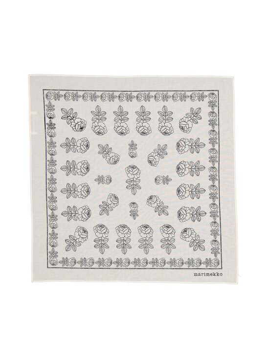 Marimekko - Astrilli Vihkiruusu -huivi - 119 OFF WHITE BLACK | Stockmann - photo 2
