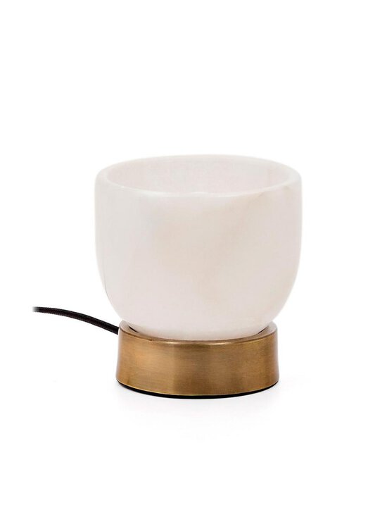 Kave Home - Shenli-pöytävalaisin - MESSINKI,VALKOINEN | Stockmann - photo 2