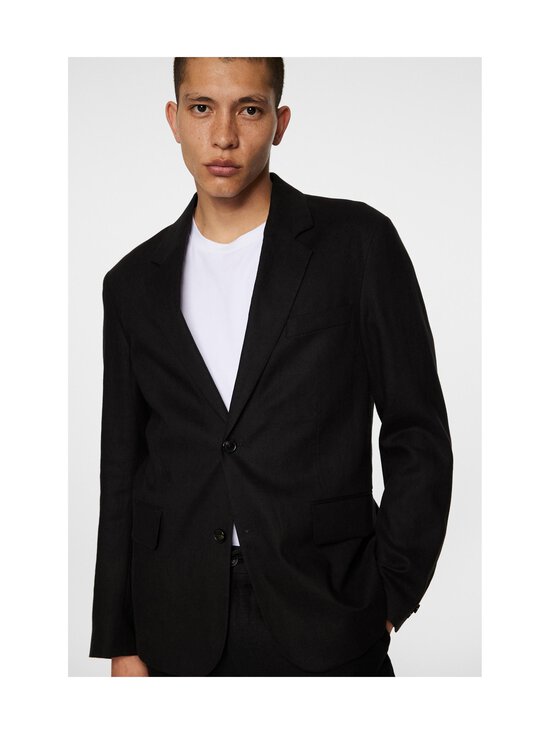 J.Lindeberg - Alban Super Linen -pellavableiseri - 9999 BLACK | Stockmann - photo 5