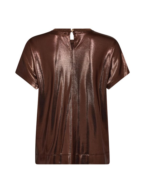 MOS MOSH - Mmnivola Metallic t-paita - 844 BRACKEN | Stockmann - photo 2