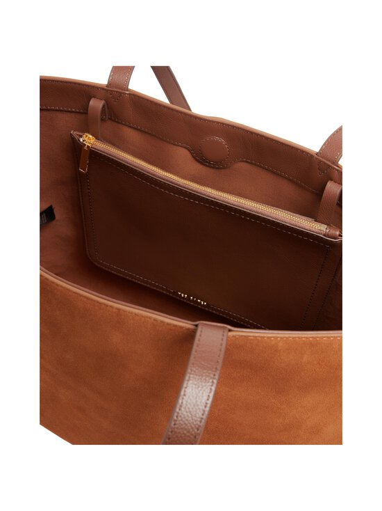 Ted Baker London - Symona Webbing Large Tote -mokkanahkalaukku - BROWN | Stockmann - photo 3