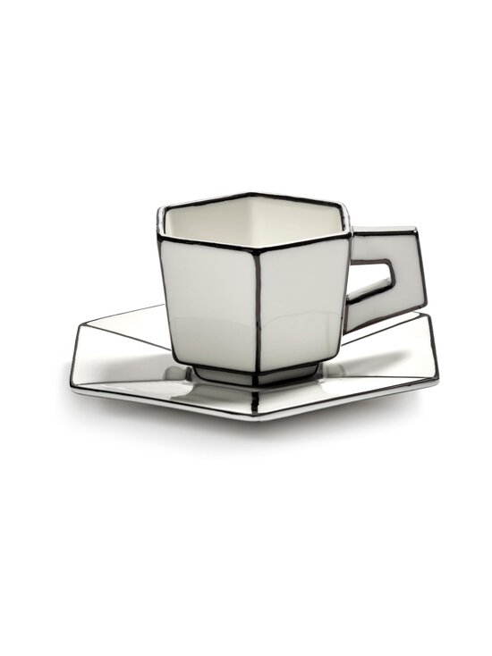 Serax - Carte Blanche Espresso- kuppi ja lautanen - 008 WHITE | Stockmann - photo 1