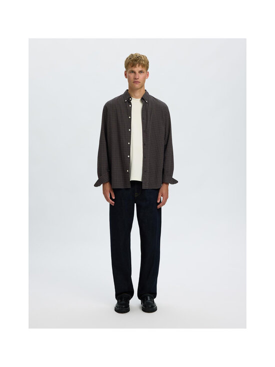 Selected - Särk SlmRegCole Jay Melange - DARK SAPPHIRE CHECKS:MULTI | Stockmann - photo 2
