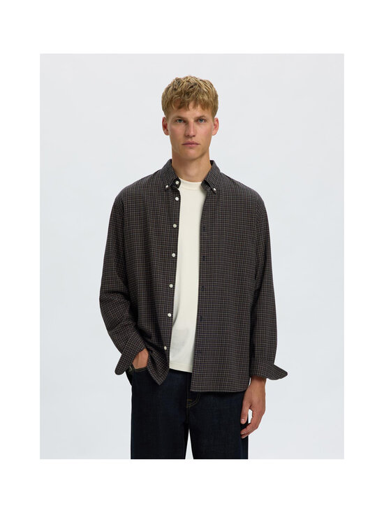 Selected - Särk SlmRegCole Jay Melange - DARK SAPPHIRE CHECKS:MULTI | Stockmann - photo 5