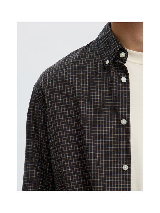 Selected - Särk SlmRegCole Jay Melange - DARK SAPPHIRE CHECKS:MULTI | Stockmann - photo 6