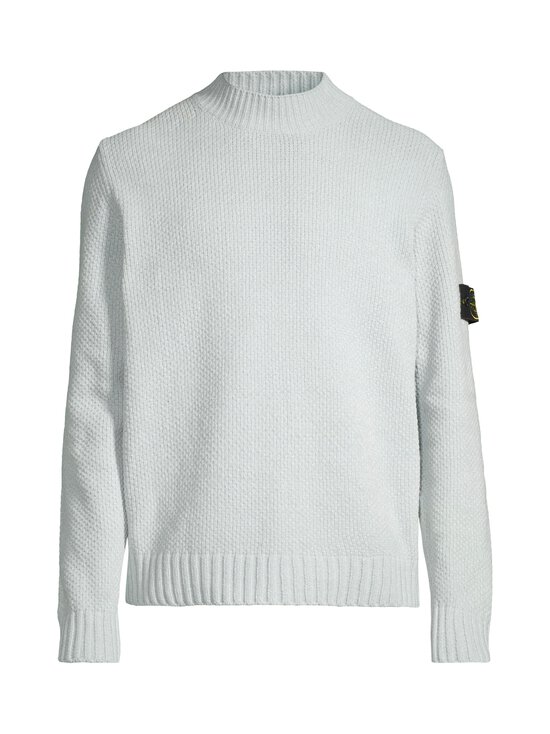 Stone Island - Logo Patch Crew Neck -neulepaita - V0041 SKY BLUE | Stockmann - photo 1