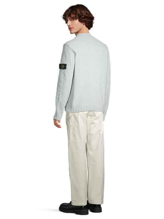 Stone Island - Logo Patch Crew Neck -neulepaita - V0041 SKY BLUE | Stockmann - photo 3