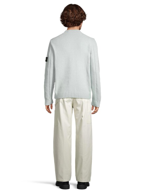 Stone Island - Logo Patch Crew Neck -neulepaita - V0041 SKY BLUE | Stockmann - photo 4