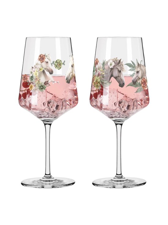 Ritzenhoff - Reitgold Horse Coctail -lasit 2 kpl - GREEN | Stockmann - photo 1