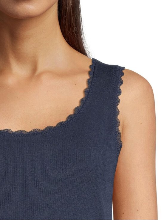 A+more - Nadia Ribbed -toppi - NAVY - photo 4 A+more - Nadia Ribbed -toppi - NAVY | Stockmann - photo 4
