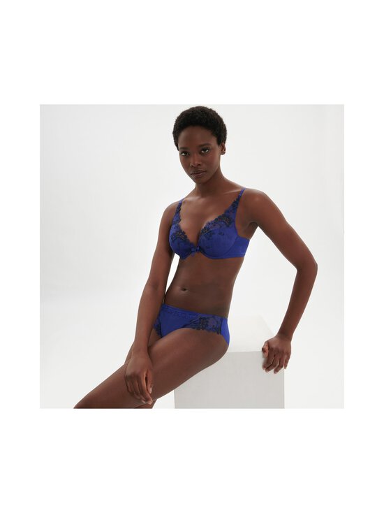 Simone Perele - Wish Plunging Push-up -rintaliivit - 530 ELECTRIC BLUE | Stockmann - photo 4