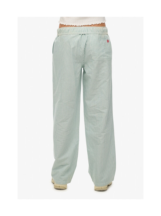 Superdry - Cotton Elastic -raidalliset housut - H9S PEPPERMINT CHALK STRIPE | Stockmann - photo 4