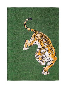 Louis de Poortere - Pop Tiger -matto - 109388 GREEN ON FIRE | Stockmann