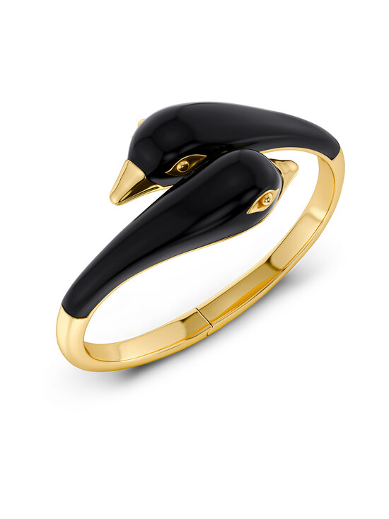 Edblad - Lovebirds Bangle rokassprādze - GOLD/BLACK | Stockmann - photo 1