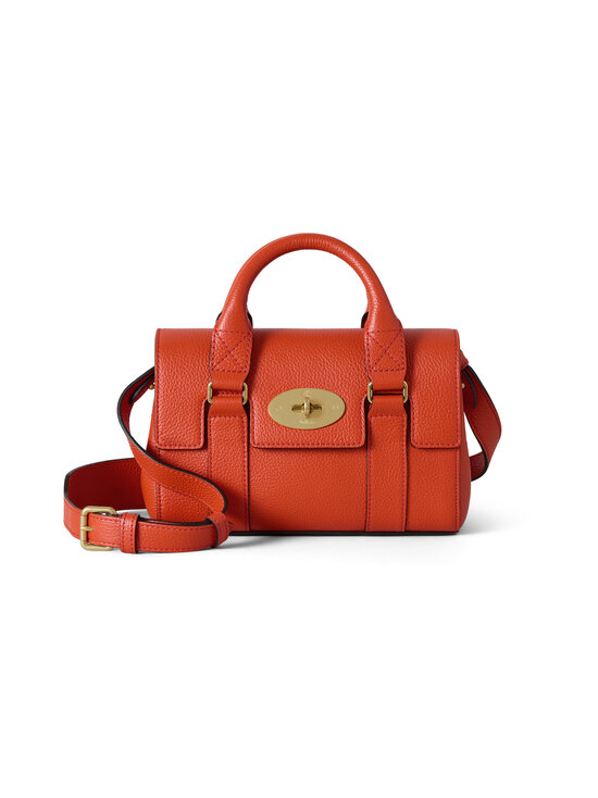 Mulberry - Mini Heritage Bayswater -laukku - N663 CORAL ORANGE | Stockmann - photo 1