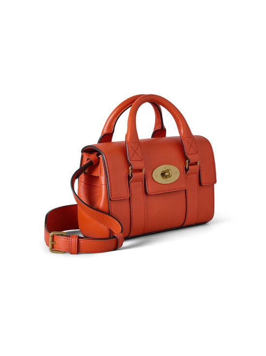 Mulberry - Mini Heritage Bayswater -laukku - N663 CORAL ORANGE | Stockmann - photo 3