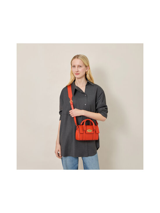 Mulberry - Mini Heritage Bayswater -laukku - N663 CORAL ORANGE | Stockmann - photo 4