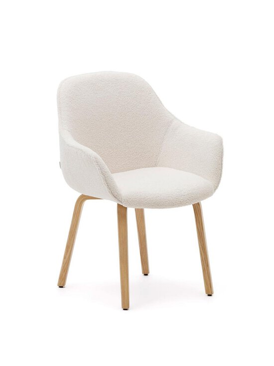 Kave Home - Aleli-tuoli valkoinen/saarni - WHITE | Stockmann - photo 1