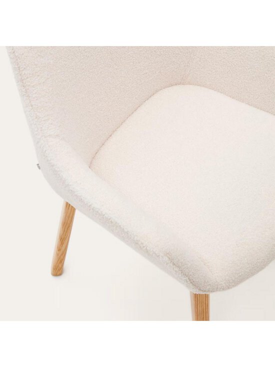 Kave Home - Aleli-tuoli valkoinen/saarni - WHITE | Stockmann - photo 4