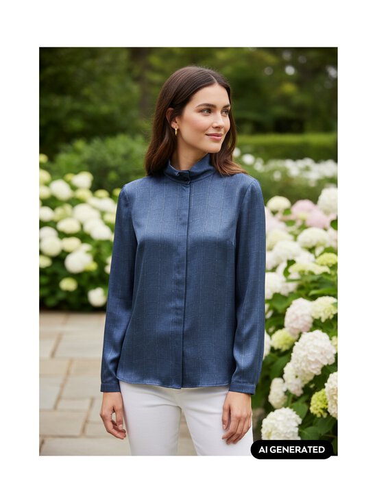 Emporio Armani - Kreklblūze - AF26316 UB134 SAPPHIRE | Stockmann - photo 6